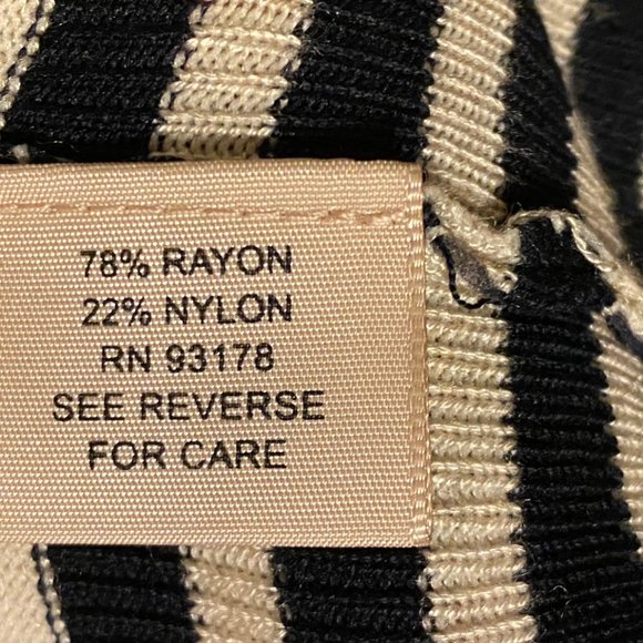 Philosophy Women Light-Weight Striped Sweater Black&White Size Small - Picture 6 of 7